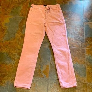 CITIZEN OF HUMANITY PINK CORDUROY PANTS 26